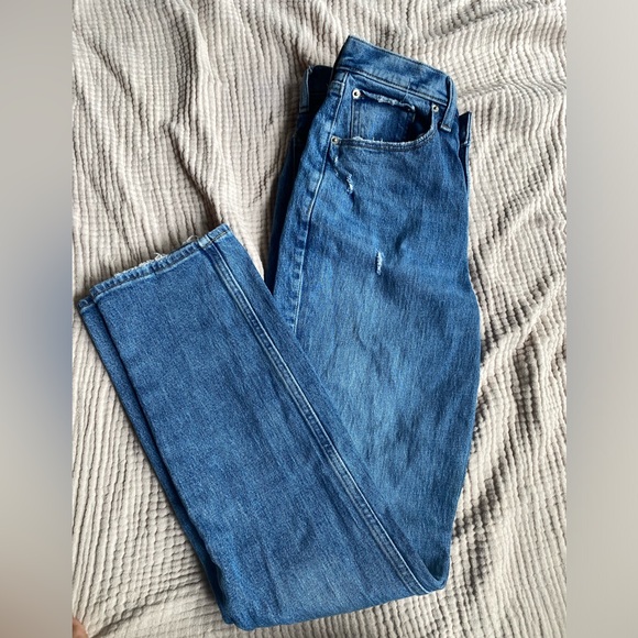 Abercrombie & Fitch The 90s Straight Ultra High Rise size 25 - Picture 2 of 6